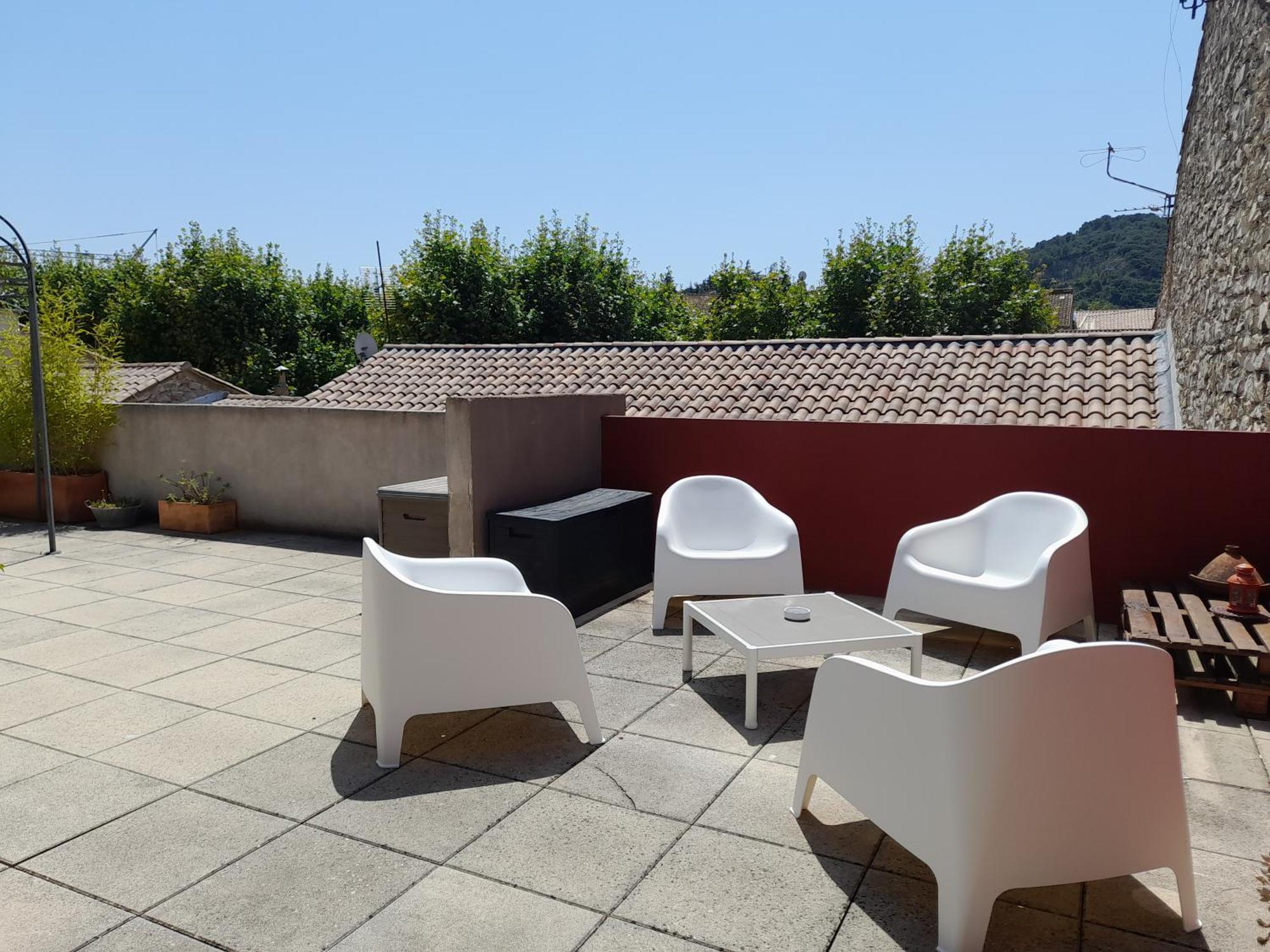 Apartamento Grande Terrasse Et Vue Sur Le Site Antique Vaison-la-Romaine Exterior foto